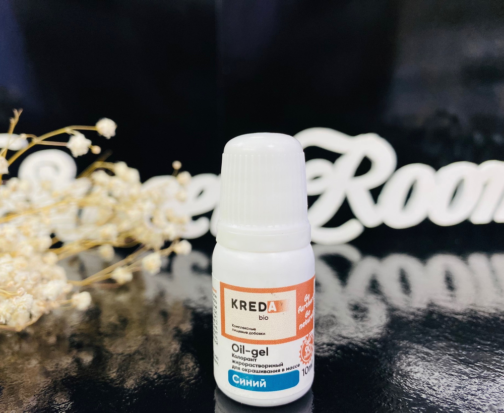 Краситель Kreda O.06 Oil-gel жирораст-й Синий 10гр