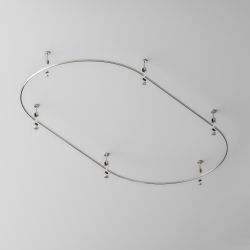 Шинопровод магнитный накладной Maytoni   TRX154-2SR-D1200-PT