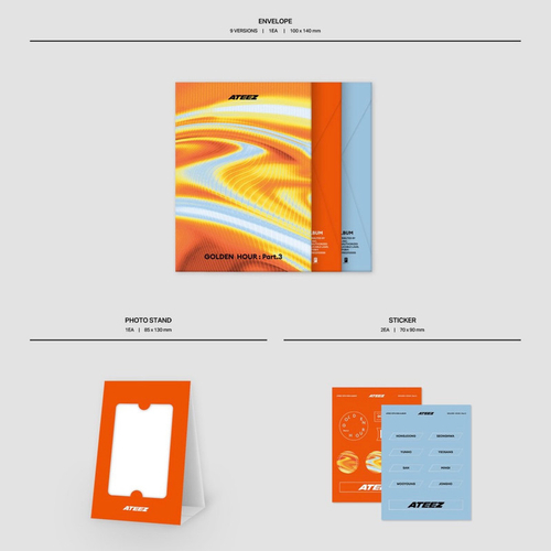 Альбом Ateez GOLDEN HOUR : Part.3 (pocaalbum ver.)