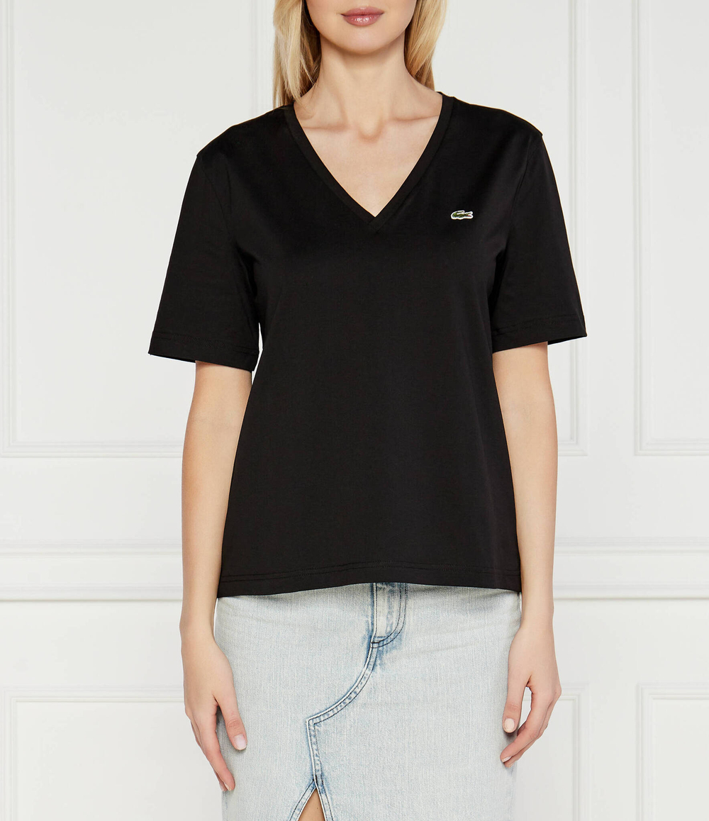 Футболка Lacoste - черный(TF7300)