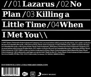 David Bowie / No Plan EP (CD)