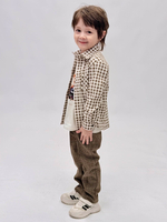 Сорочка для мальчика 3-8 лет