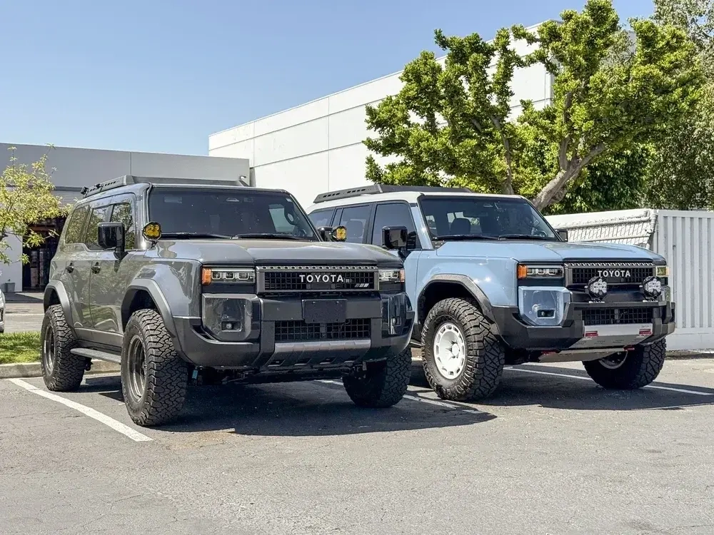 Карбоновые расширители арок NYtop для Toyota Land Cruiser Prado 250 LC250 2024+ Тойота крузер крузак обвес накладки