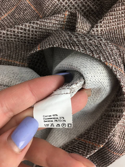 Платье DENIZA в ромбик 44 размер, новое