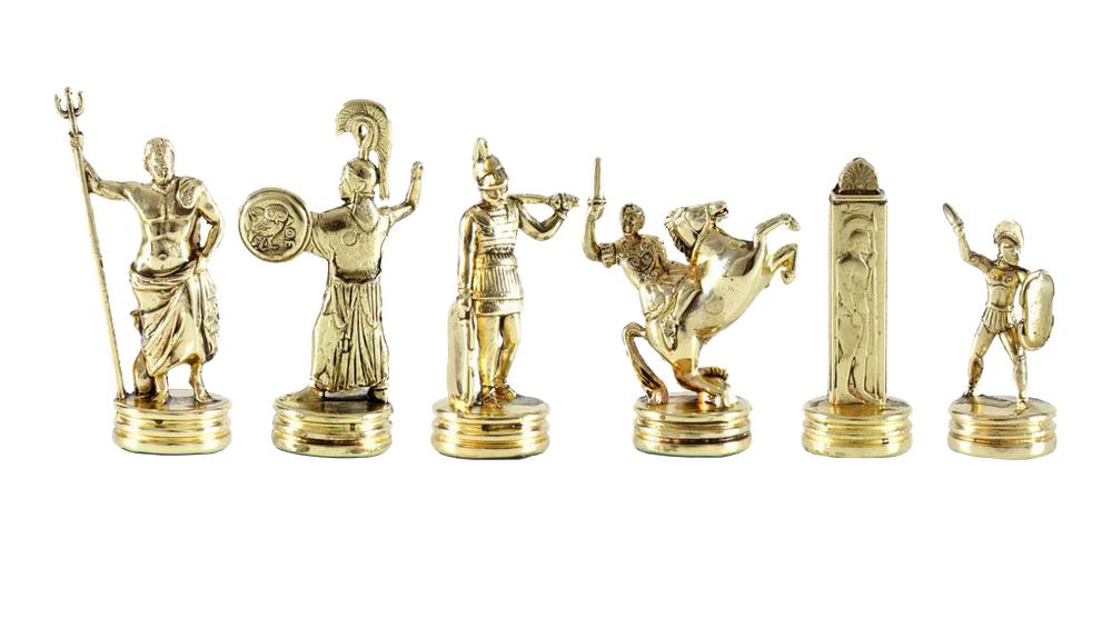 Manopoulos Шахматы подарочные "Троянская война"