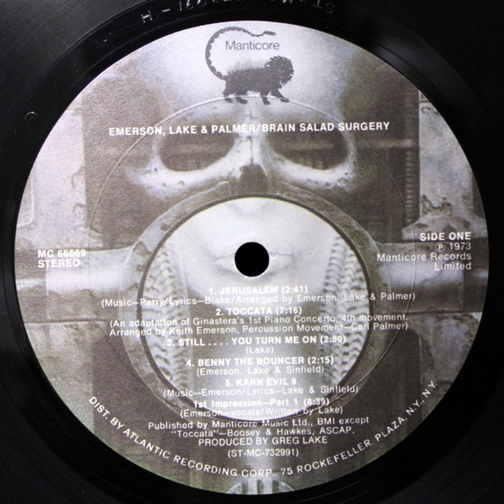 Emerson, Lake & Palmer / Brain Salad Surgery (LP)