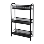 Этажерка "Ладья 1" 3 полки черный