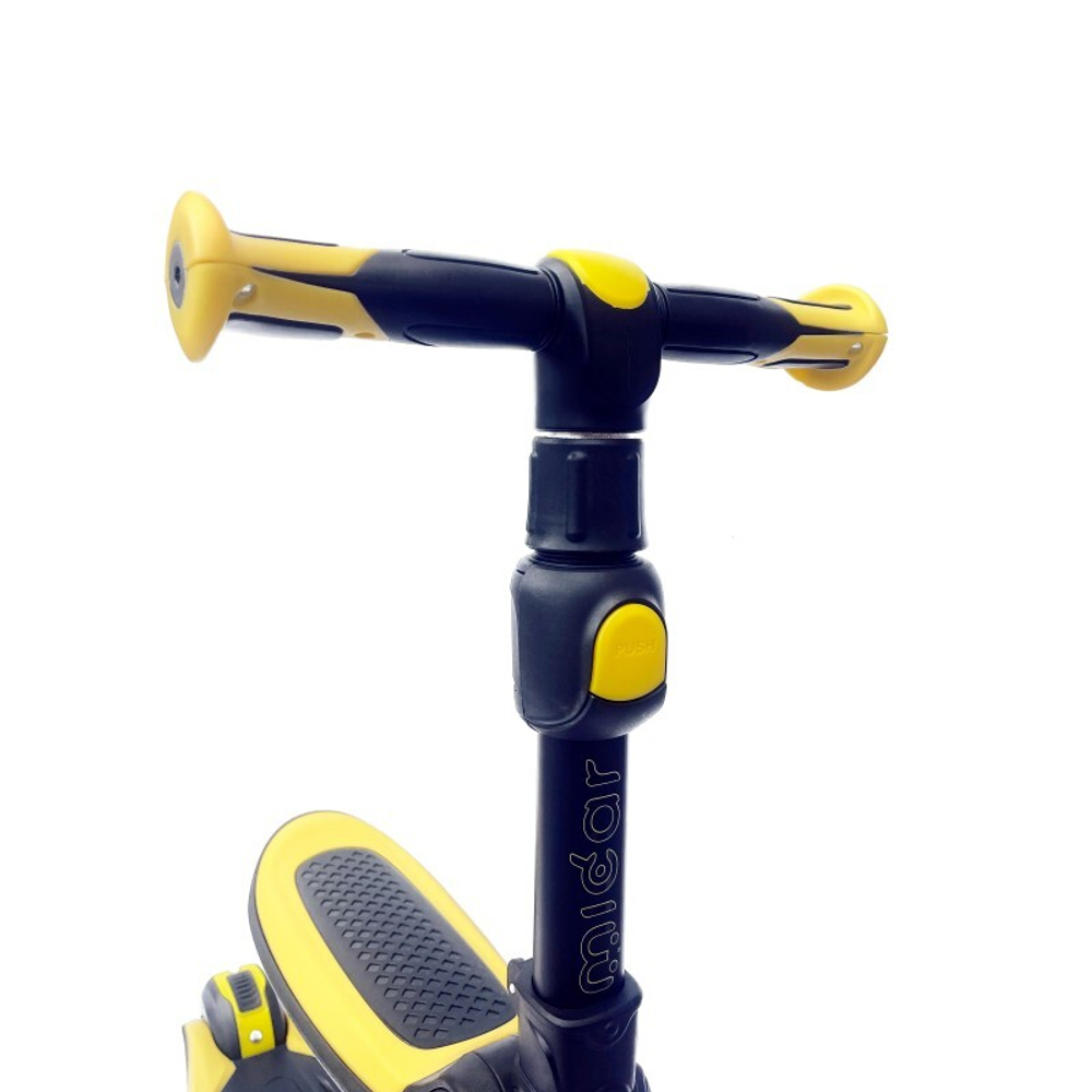Самокат Moby Plus RO-101 black-yellow (Черно-Желтый)