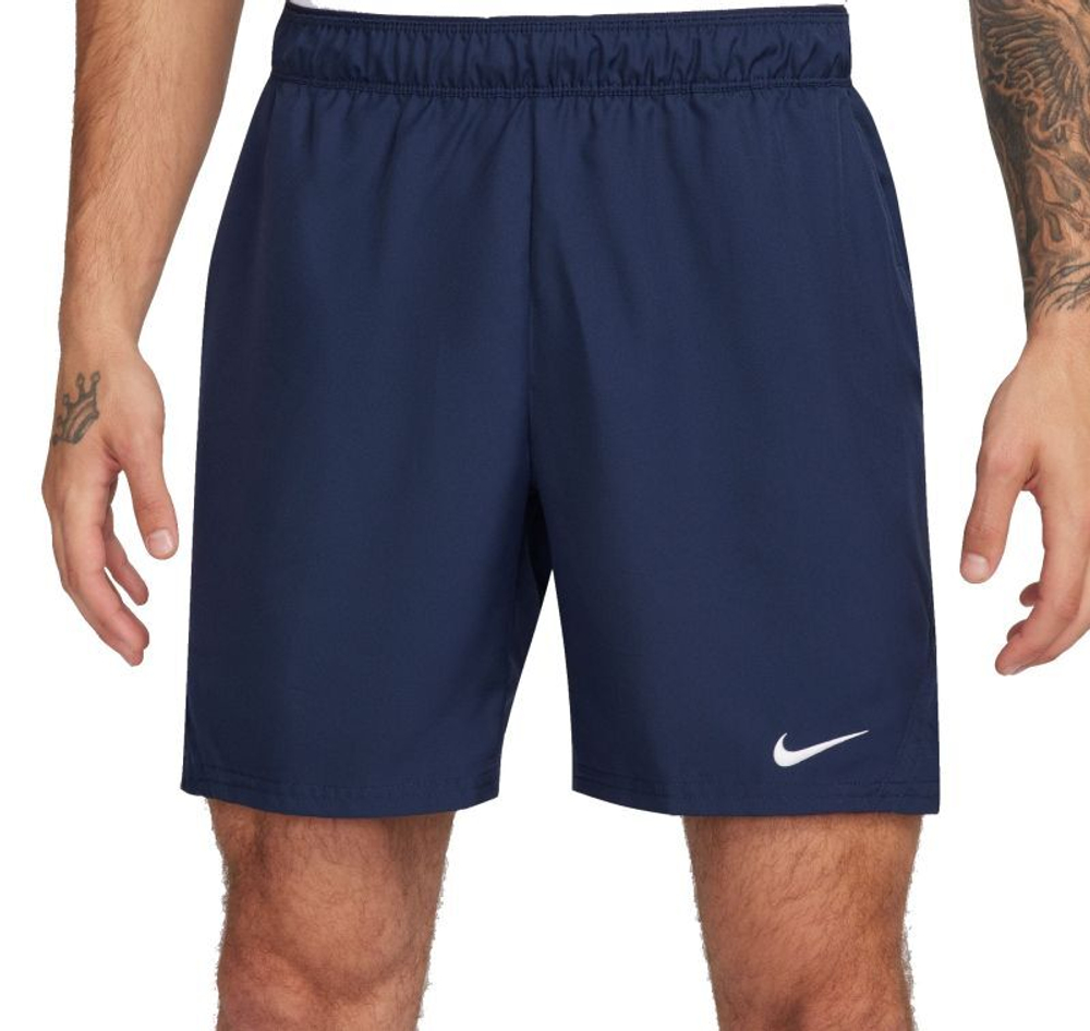 Теннисные шорты Nike Court Dri-Fit Victory 7" Short - obsidian/white