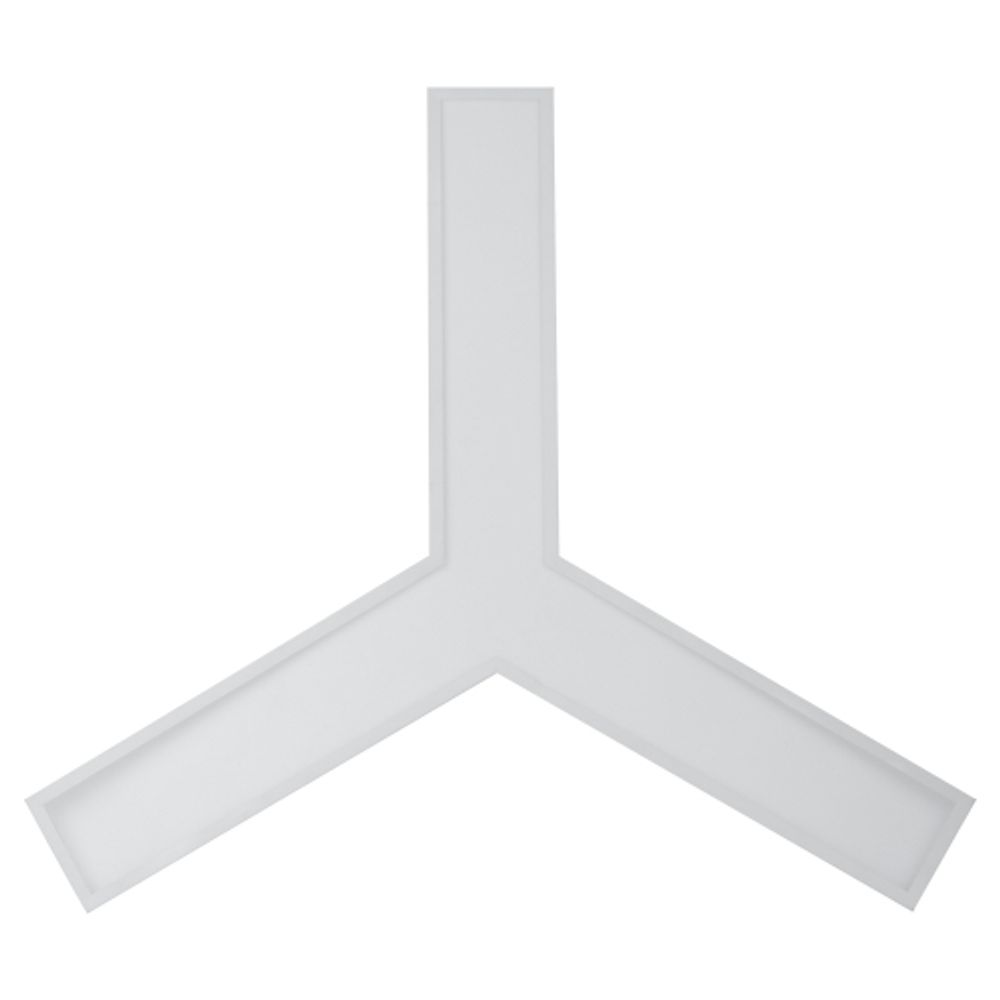 Светильник LED ЭРА Geometria SPO-143-W-40K-056 Igrek 56Вт 4000K 4500Лм IP40 900*80 белый подвесной драйвер внутри | Декоративные светильники Geometria