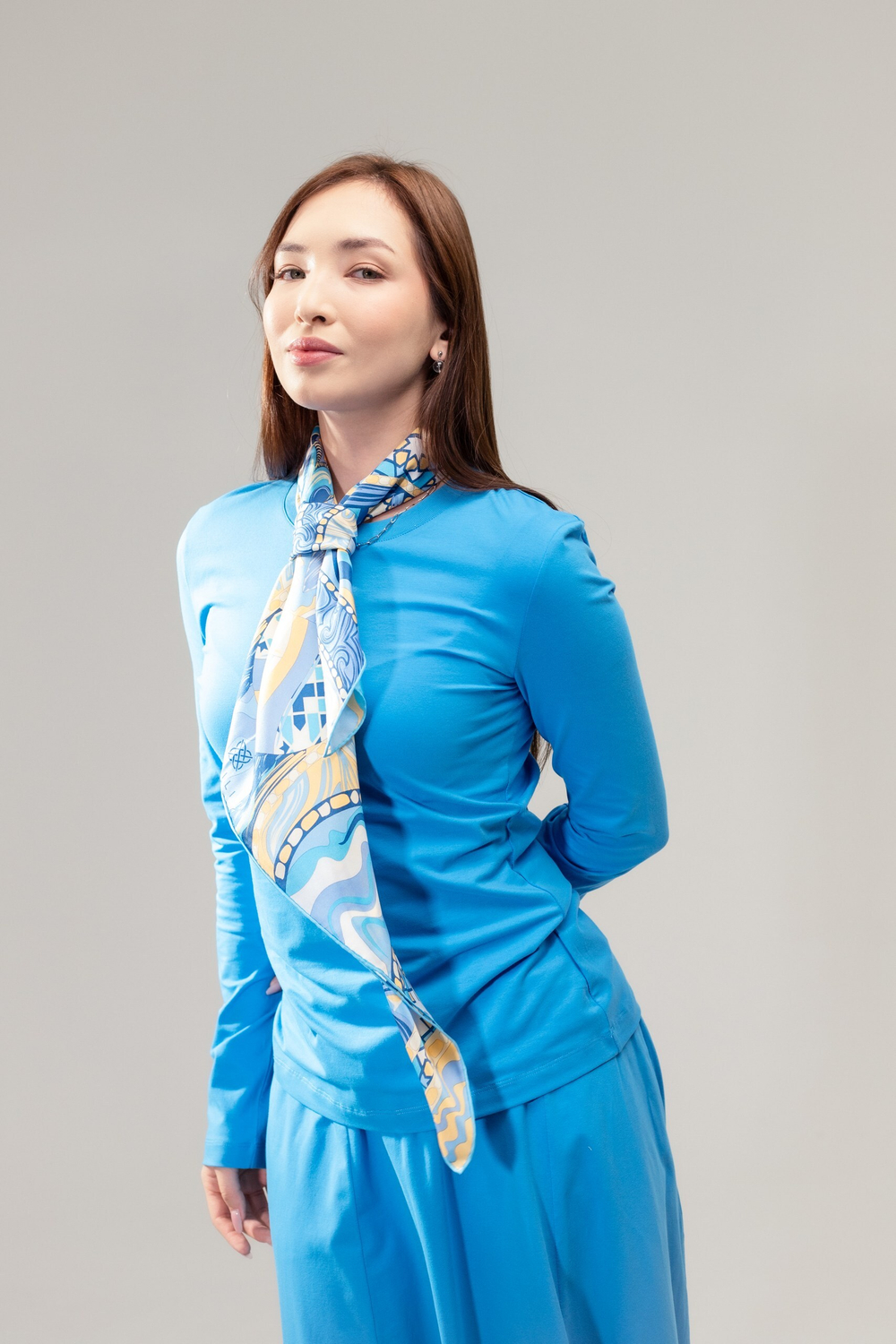 Платок, шелк