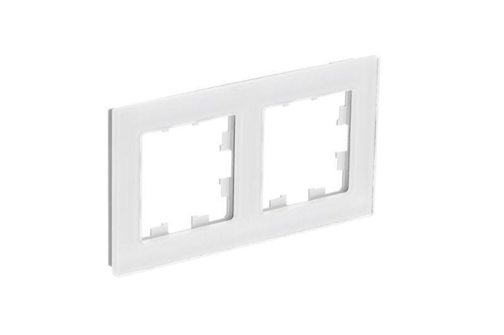 Рамка 2-м AtlasDesign Nature натур. стекло бел. SE ATN360102 Рамка 2-м AtlasDesign Nature натур. стекло бел. SE ATN360102