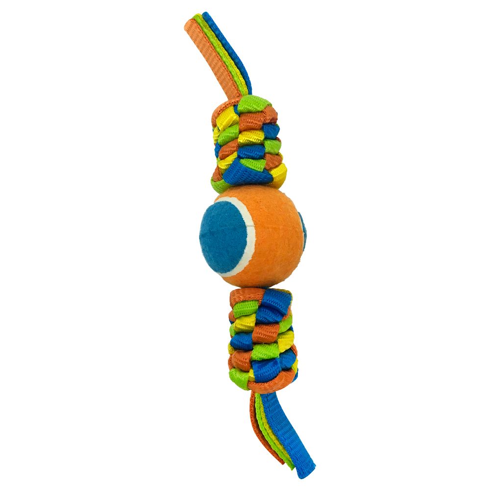 Petpark игрушка для собак Плетенка с теннисным мячом 6 см Petpark игрушка для собак Плетенка с теннисным мячом 6 см