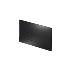 Кнопка смыва TECEsquare 9240833 с двумя клавишами, черная матовая