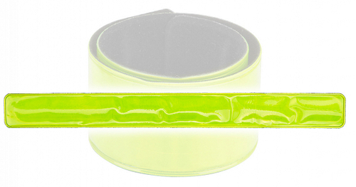 Полоса светоотражающая JY-1006 JING YI, самоскручиваемая, ярко-зеленая