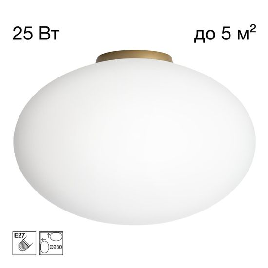 CL941E28B2 RON Накладной Св-к Эллипс База Золото