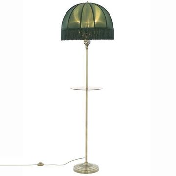 CL407932T Базель Бронза+Зеленый Торшер со столиком
