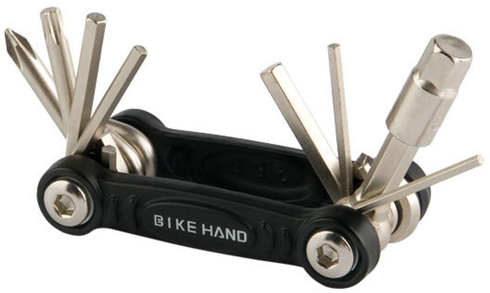 Набор ключей складной YC-286-B BIKE HAND, 8 элементов