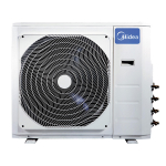Мультисплит система на 4 комнаты Midea MMAG2-09N8D0-I x 4 / M4OB-36HFN8-Q1