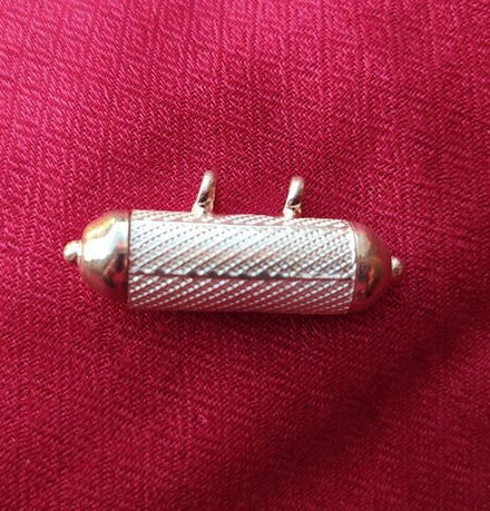 Кавача, серебро , 3 см