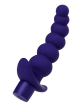 Анальный вибратор ToyFa Dandy, силикон, 13,5 см, фиолетовый