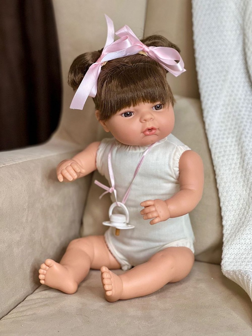 Кукла Berbesa мягконабивная 42см MARIA в пакете (4319K)