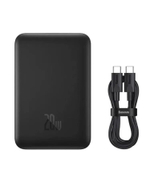 Внешний аккумулятор Baseus Magnetic Mini Air Wireless 10000mAh 20W (P10059001113-00), Чёрный