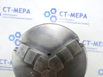 Патрон токарный трехкулачковый 100мм. (7100-0002) с переходным фланцем