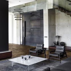 Инженерная доска Kahrs Дуб Шеврон темно-коричневый DARK BROWN