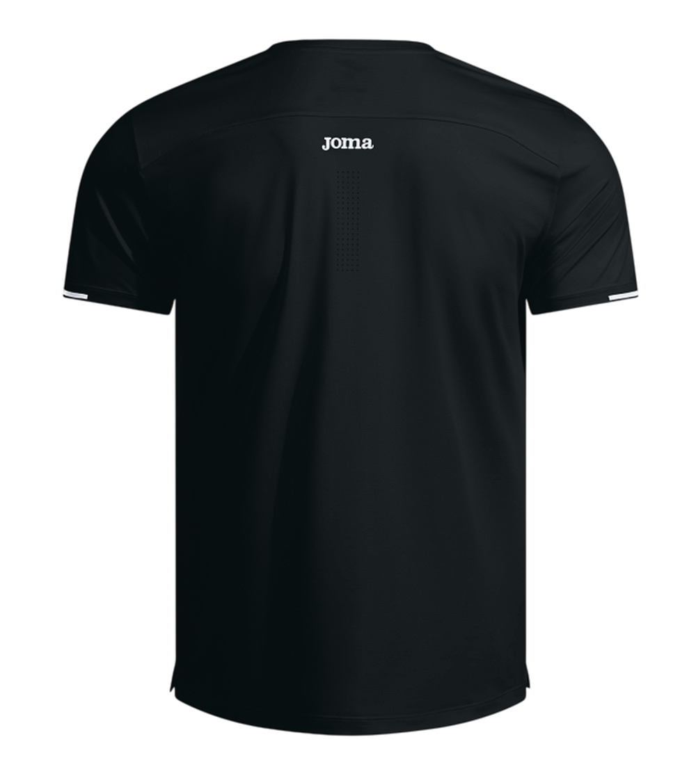 Мужская теннисная футболка Joma Torneo Short Sleeve - black