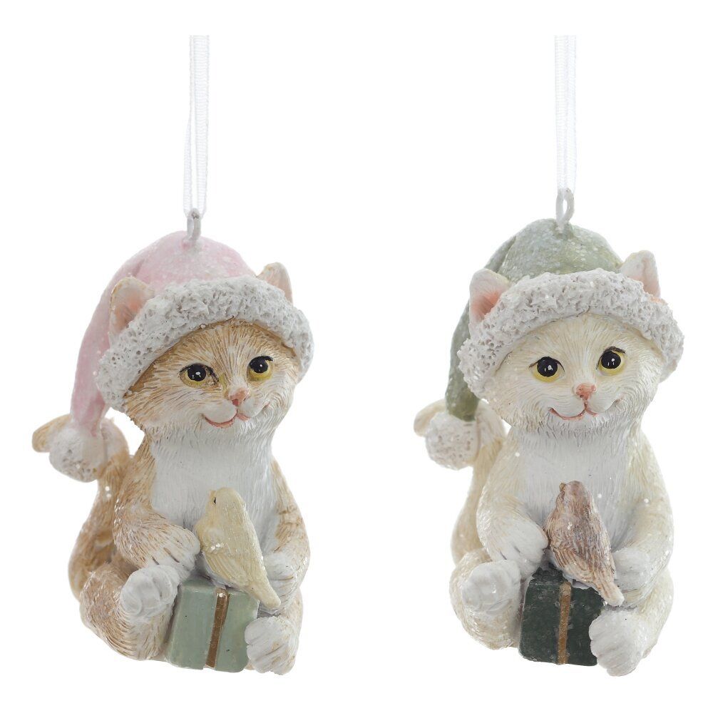 GAEM Фигурка декоративная подвесная "Котёнок", 2в., L4 W5 H7 см, 2в.