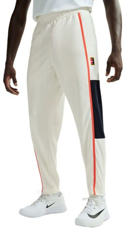 Теннисные брюки Nike Court Heritage - sail/turf orange