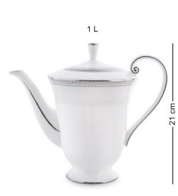 JK-107 Чайный сервиз 15 пр. на 6 перс. «Венецианская Классика» (Venice Classic Pavone)