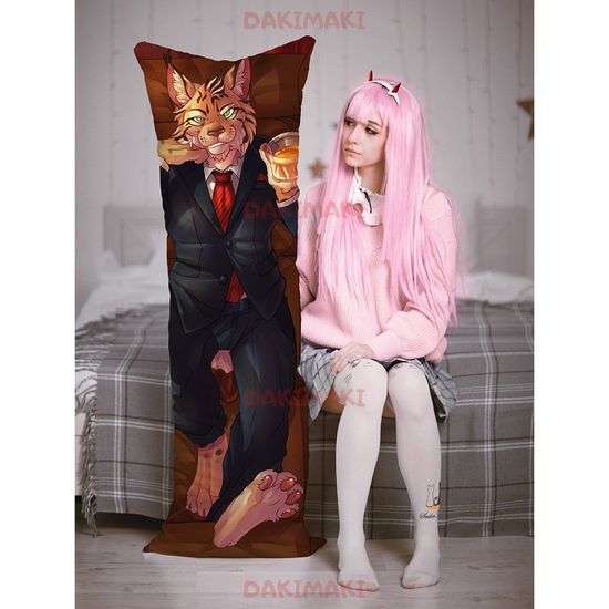 Дакимакура фурри Тигр арт. 1186