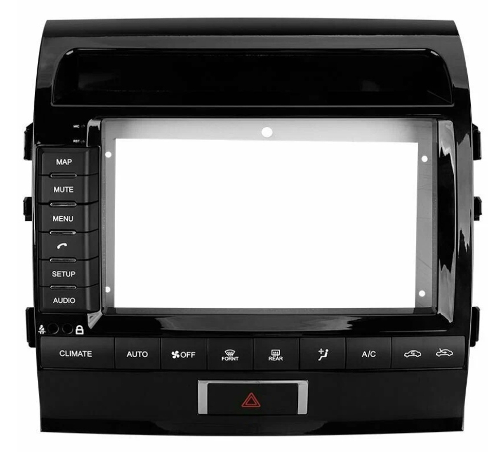 Переходная рамка магнитолы TOYOTA LAND CRUISER 200 2007-2015 10,2 дюймов