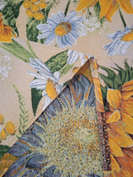 Покрывало гобеленовое Подсолнухи евро (240х200)