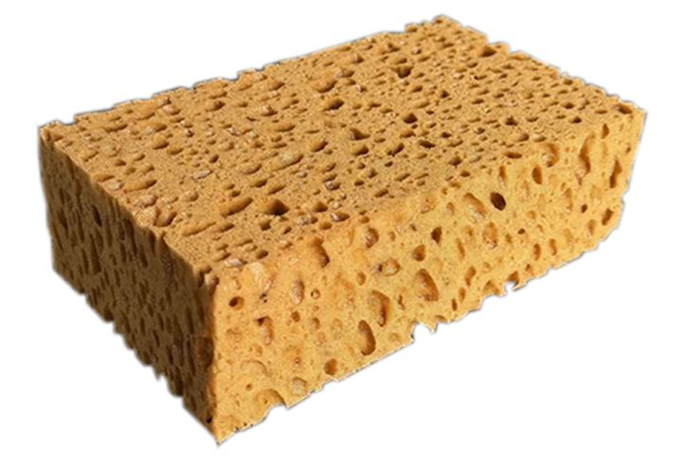 Губка для мойки авто крупнопористая SPONGE-CLEAR-BE