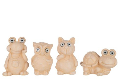 Декор "Садовые обитатели" в ассортименте 15x12x21см