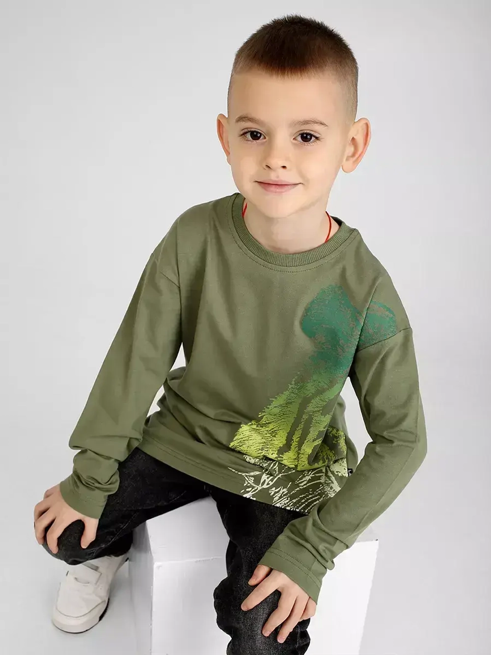 Лонгслив для мальчика на осень