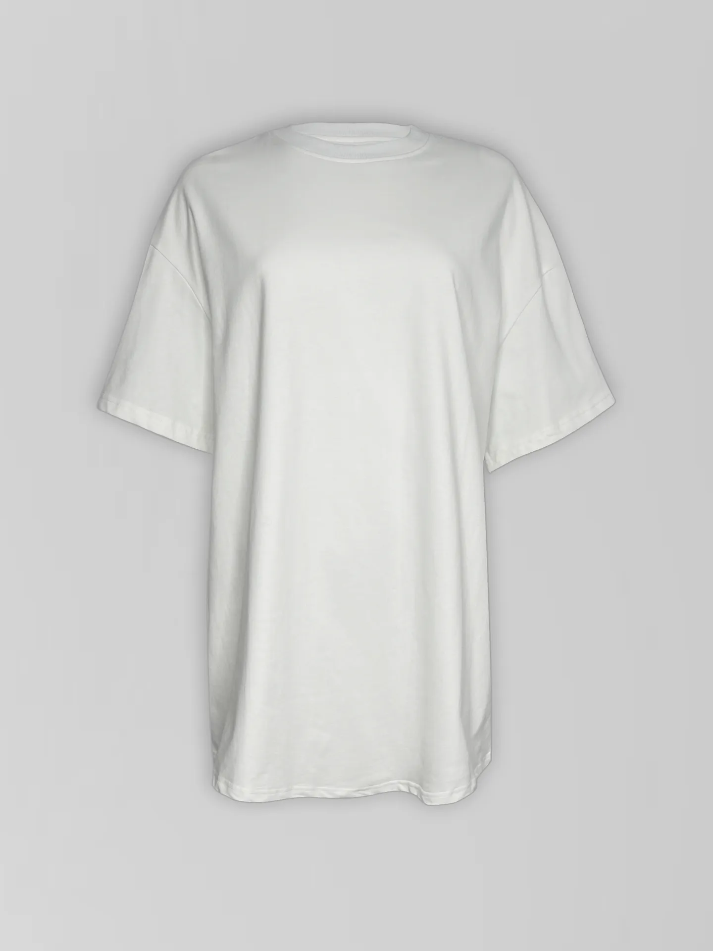 Футболка Miss Diva 50002 однотонная свободная