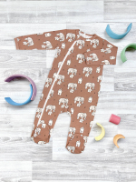 Комбинезон Mjölk Sleep and Play Слоники оригами, уценка