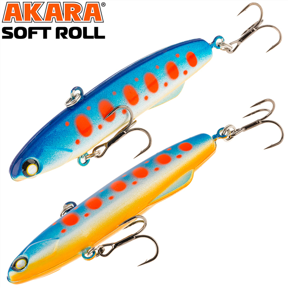 Воблер Akara раттлин Soft Roll 70 мм 17 гр. A217
