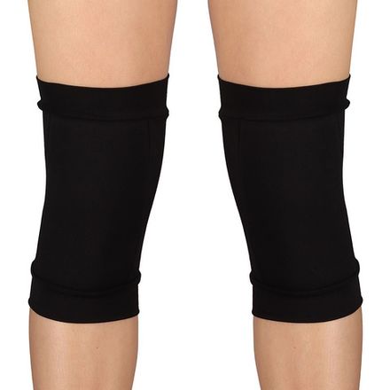 Наколенники для гимнастики и танцев INDIGO, SM-113-BK, р.S, 7-10лет, хлопок, эластан, ПУ, черн