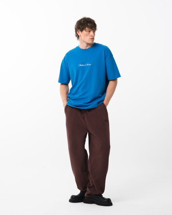 Футболка Basic Zima Blue синяя - фото 3