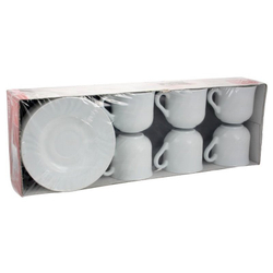 Сервиз чайный на 6 персон 12 предметов Bormioli Rocco Ebro