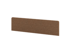 Экран фронтальный ЛДСП ткань Romeo 1350х370х32 512071-003 Пряная корица