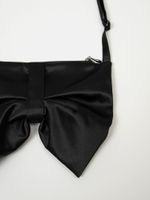 Сумка бант "Уголь"