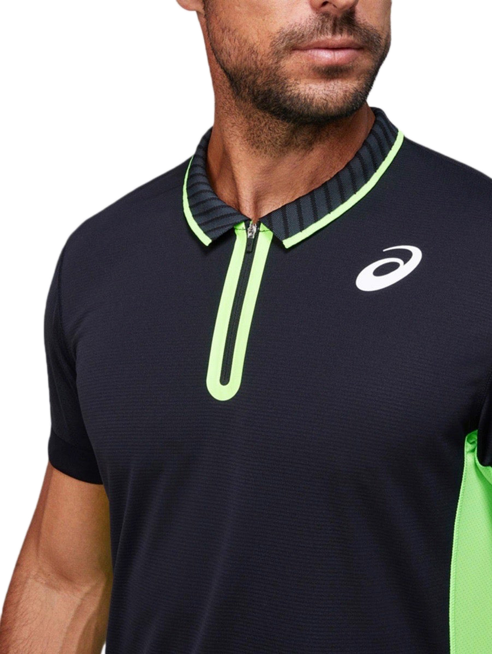 Мужское теннисное поло Asics Match M Polo Shirt - черный