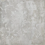 Керамогранит Alma Ceramica GFU6060TTM27R Totem 60x60 серый глазурованный матовый / противоскользящий под бетон / с орнаментом