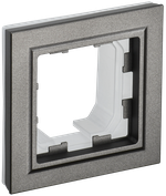 BRITE Рамка 1-местная IP44 РУ-1-БрТБ-44 темная бронза IEK